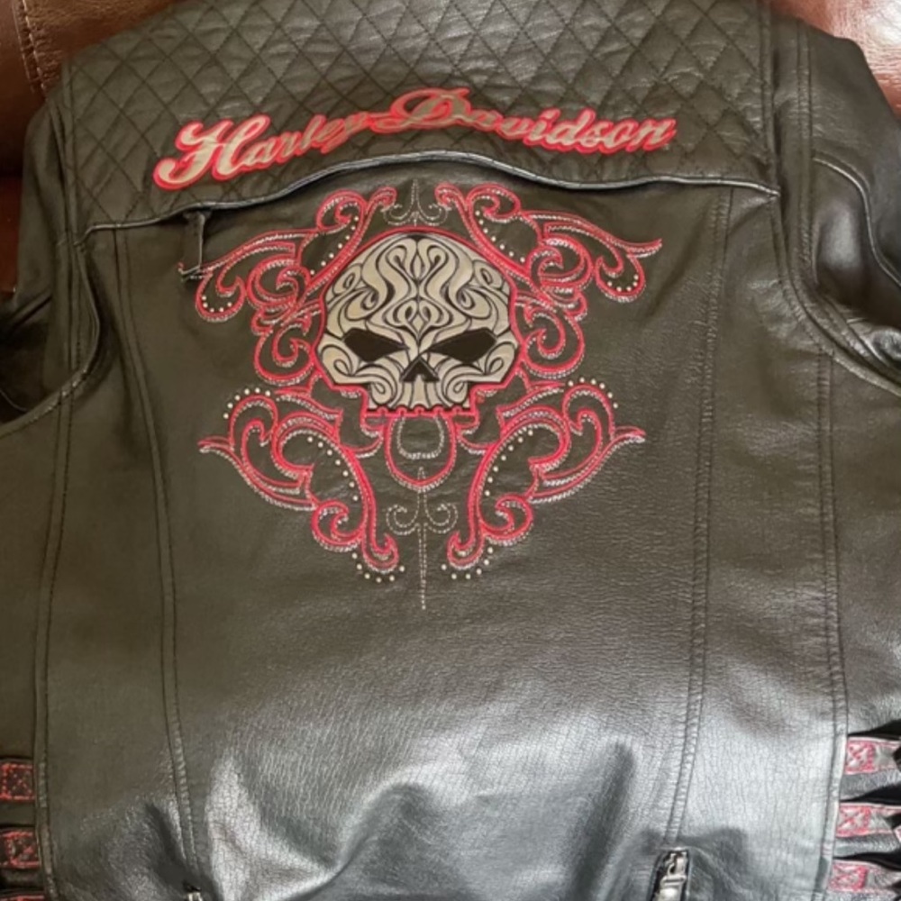 women leather jacket